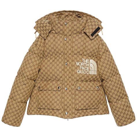 gucci north face monogram jacket|Gucci north face jacket price.